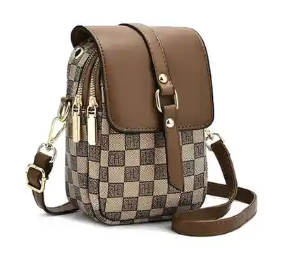 PALAY Sling Bag for Women Crossbody Bag for Women Phone Bag Stylish PU Leather Mobile Cell Phone Holder Pocket Purse Wallet Mini Shoulder Bags for